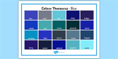 Other words for the color blue - Writers can describe sounds, or they can choose verbs and nouns that do the same. Check this list of onomatopoeic sound words for ideas. #Words #WritingTips. ... A blue jay fluttered away, squawking its disapproval. ... The Color Vowel ® Chart, Anchor Images and System were created by Karen Taylor and Shirley Thompson in 1999. ...